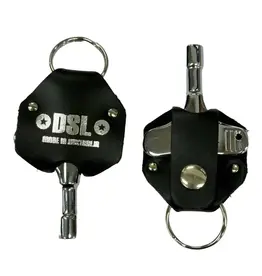 DSL DSL Drum Key and Holder - Leather Holder