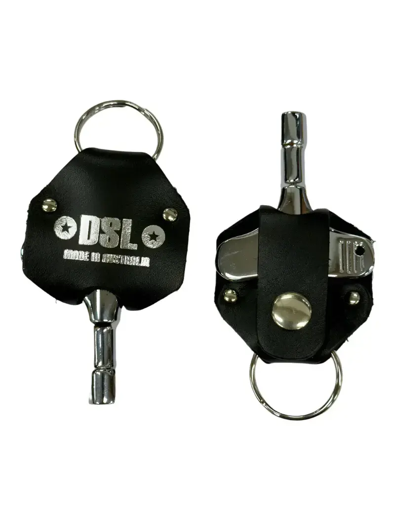 DSL DSL Drum Key and Holder - Leather