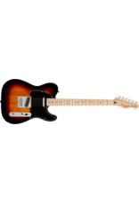 Squier Affinity Series® Telecaster®, Maple Fingerboard, Black Pickguard, 3-Color Sunburst