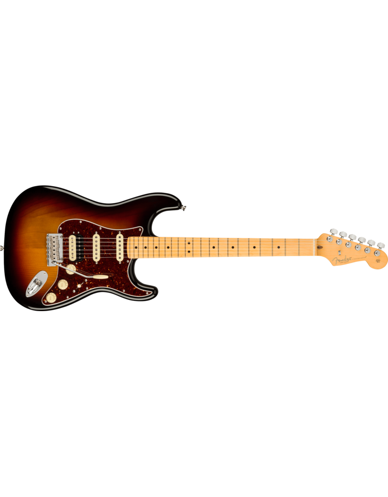Fender American Professional II Stratocaster® HSS, Maple Fingerboard, 3-Color Sunburst