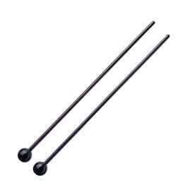 Stagg SMB-WR1 Pair of maple bell mallets with spherical black rubber head