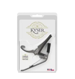 Kyser Curved Capo Black Chrome Acc/Elect.