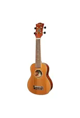 TIKI Cedar S/Top Soprano Uke w/pu with case