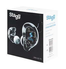 Stagg Quad Driver In-Ear Stage Monitors transparent