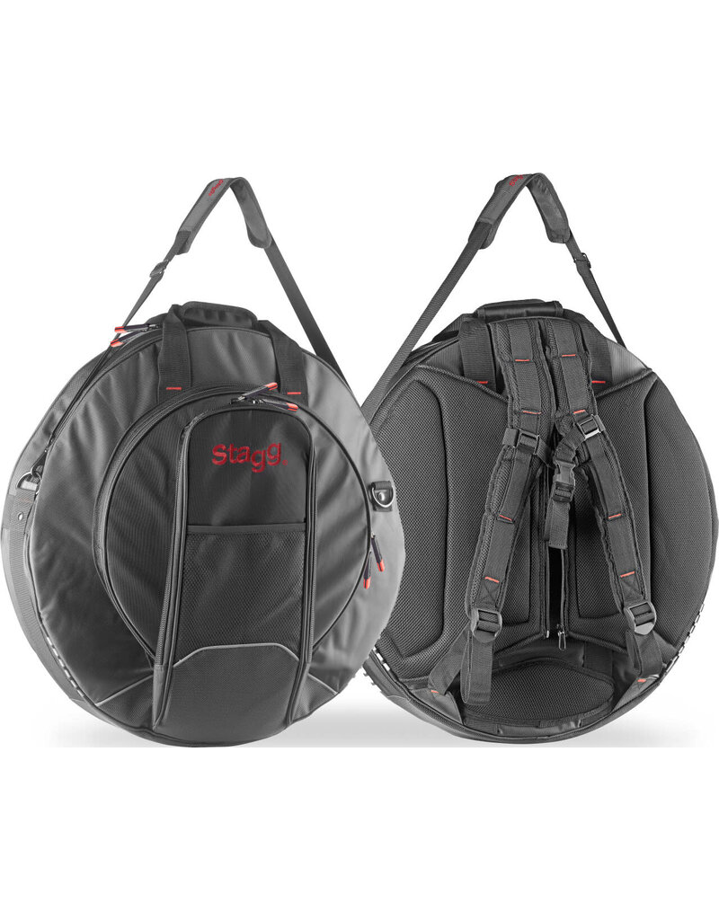 Stagg 22" Professional cymbal bag with 2 backstraps