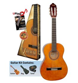 Valencia 3/4 Size Beginner Guitar Kit