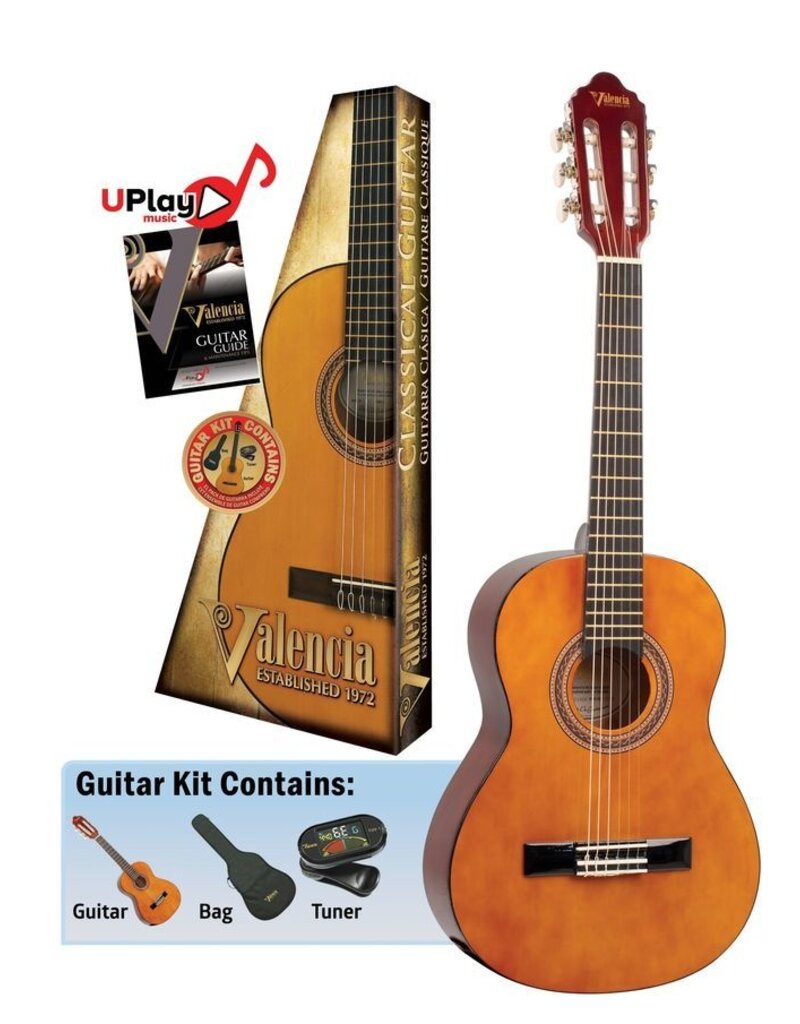 Valencia 1/2 Size Beginner Guitar Kit
