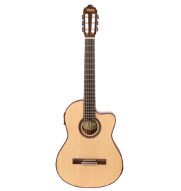Valencia 4/4 Solid Sitka Spruce Classical C/way with Pick up