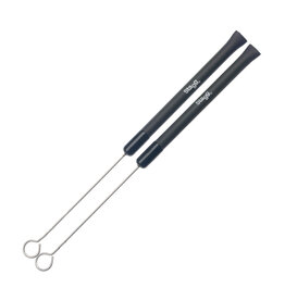Stagg Stagg Telescopic Wire Brushes rubber handle