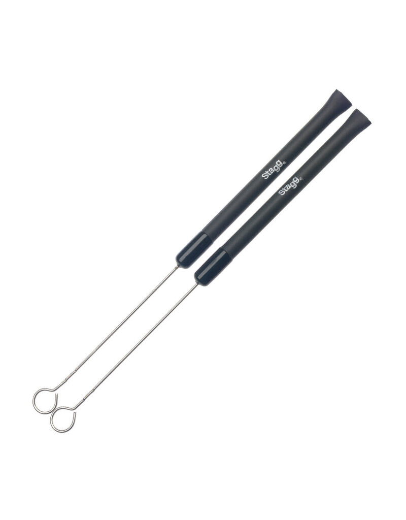 Stagg Stagg Telescopic Wire Brushes rubber handle