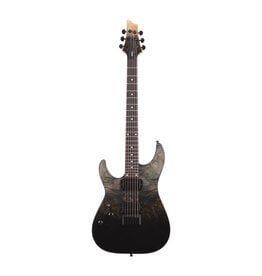 Schecter C-1 Standard LH  Black Fade Burst Burl