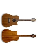 Cole Clark NEW STUDIO Dreadnought, All Solid, African Mahogany Face, back & sides, Made China & Australia