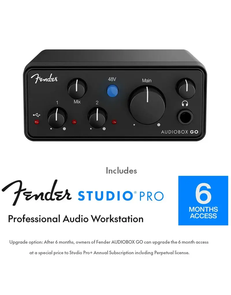 Fender AUDIOBOX GO - Audio Interface