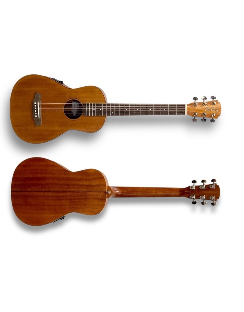 Cole Clark STUDIO Parlor Mini, All Solid African Mahogany Face, back & sides, Made in China and Australia, 23.5" scale