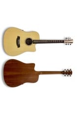 Cole Clark STUDIO Dreadnought, Solid Spruce Top, Solid, African Mahogany, back & sides, Made China & Australia