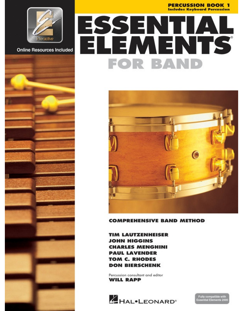 Essential Elements NC Essential Elements For Band Book 1 Percussion