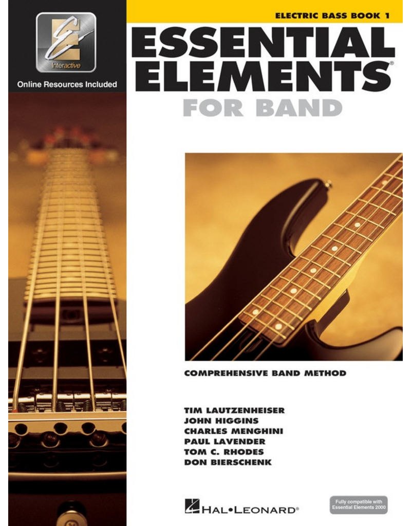 Essential Elements NC Essential Elements For Band Book 1 Electric Bass Guitar