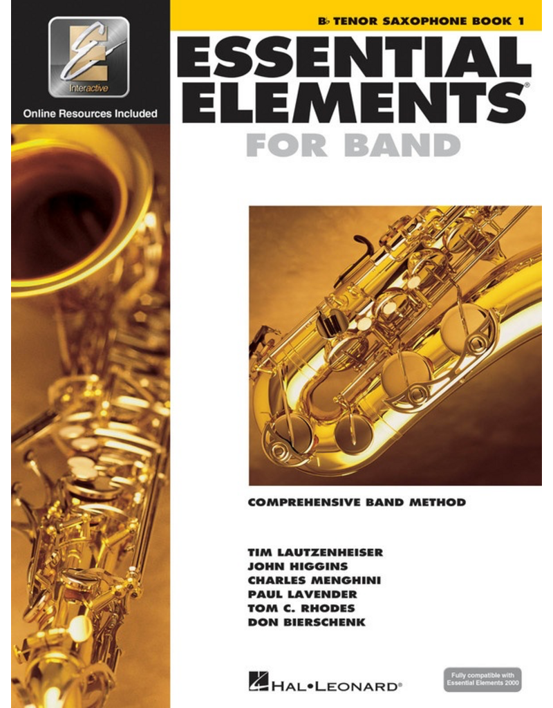 Essential Elements NC Essential Elements For Band Book 1 Tenor Saxophone