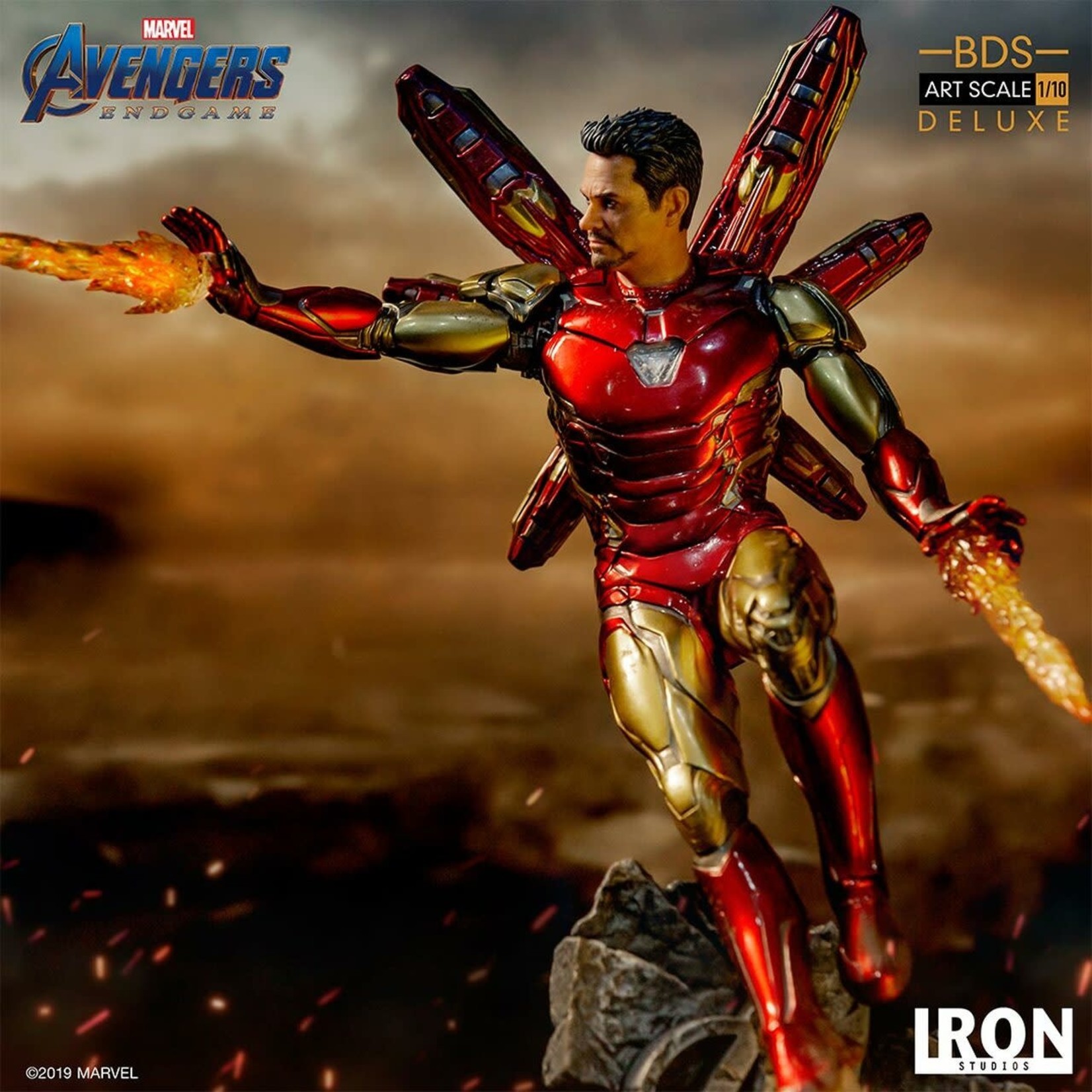 Iron Studios Endgame Iron Man Mark LXXXV Deluxe