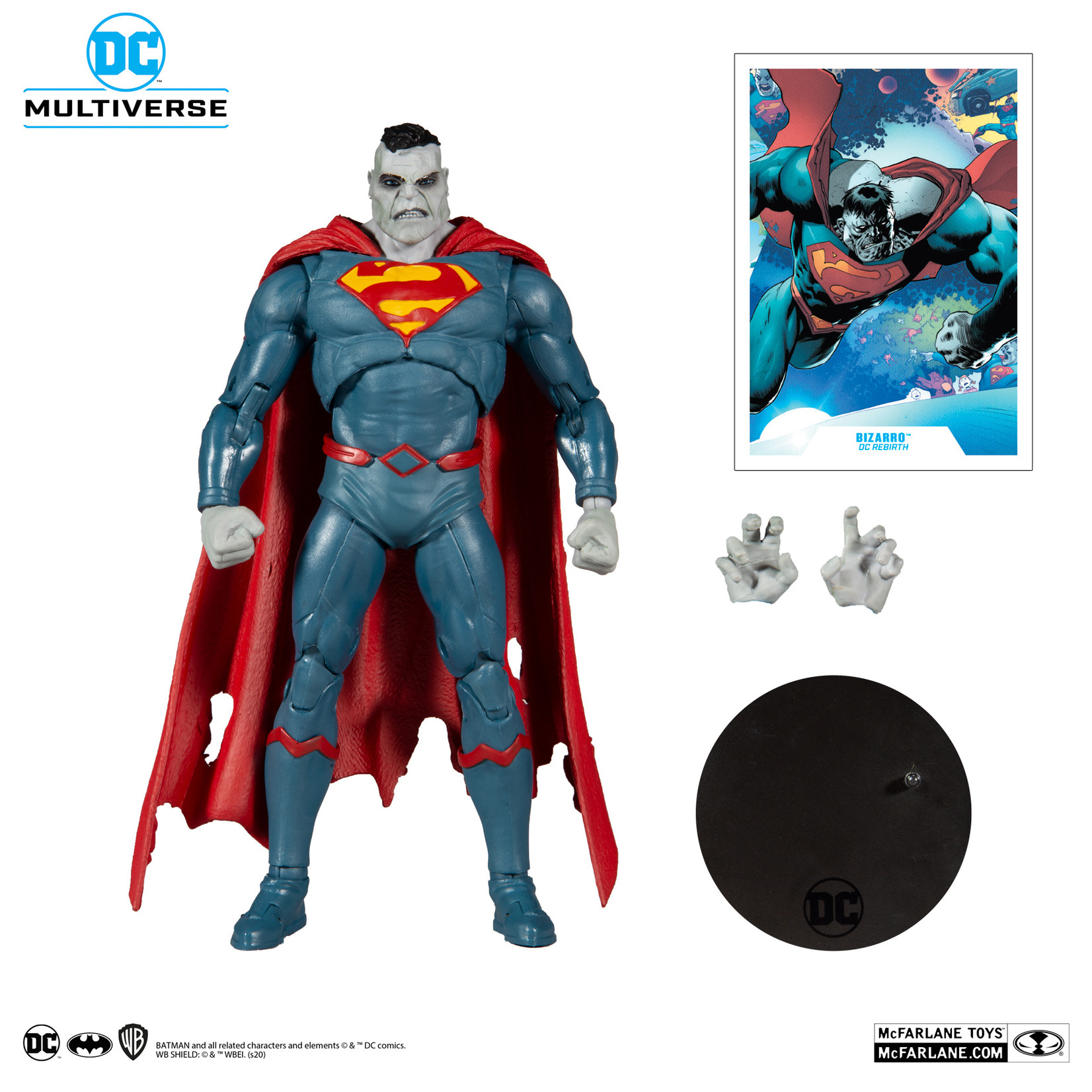 McFarlane Toys DC MULTIVERSE SUPERMAN BIZARRO