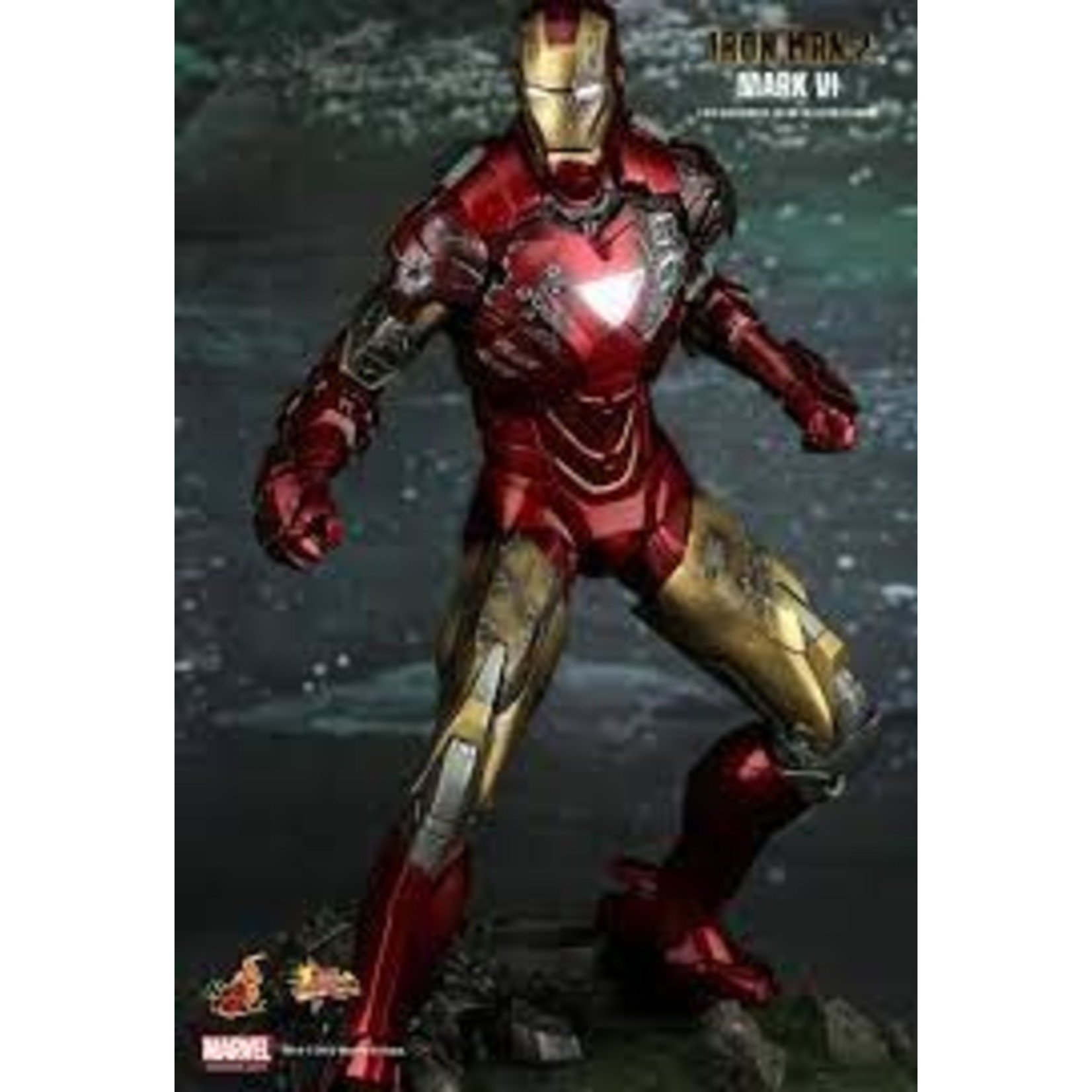 Hot Toys Iron Man 2 Mark 6 MK VI MMS132