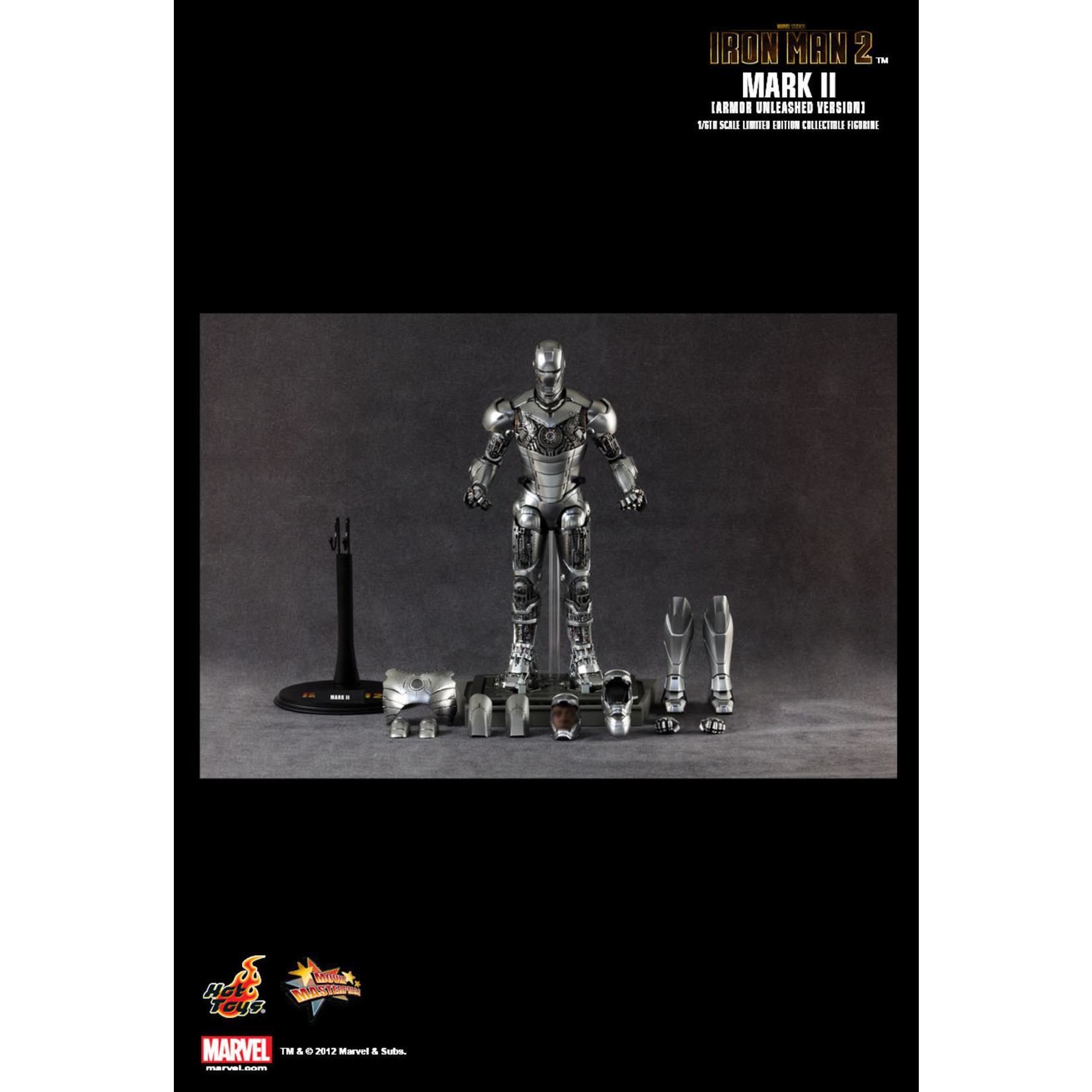 Hot Toys Iron man Mark II Armor Unleashed Version MMS150