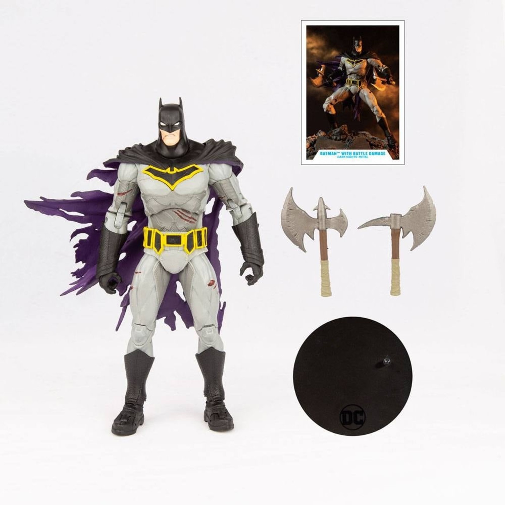 McFarlane Toys DC MULTIVERSE Batman with battle damage