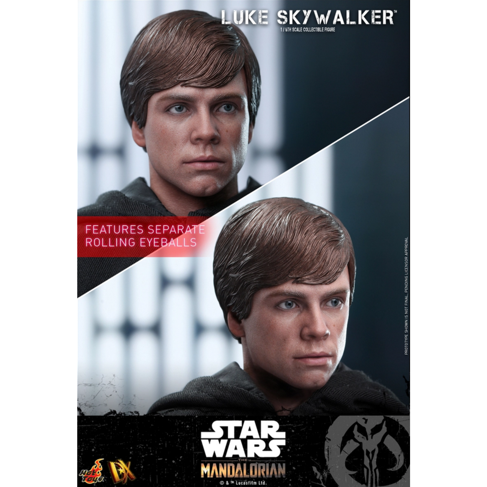 Hot Toys [Preorder] Hot Toys DX22 Star Wars: The Mandalorian™ Luke Skywalker