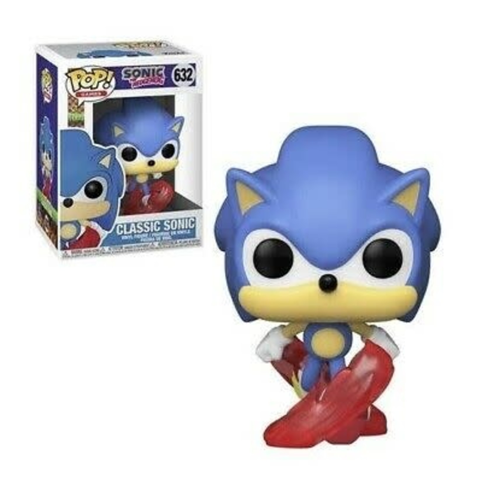 Funko Pop! Games Sonic the Hedgehog Classic Sonic #632