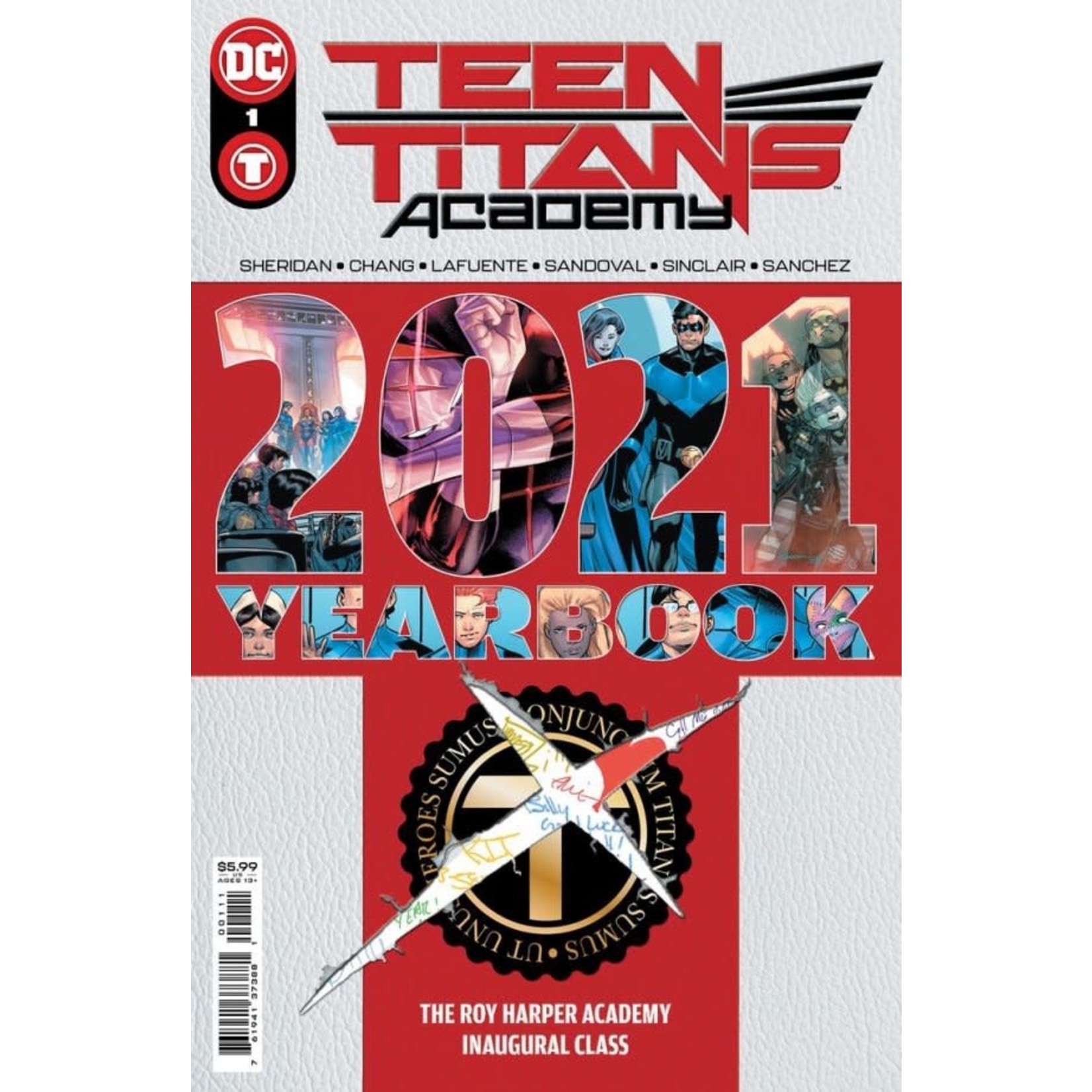 DC Comics Teen Titans Academy 2021 Yearbook #1