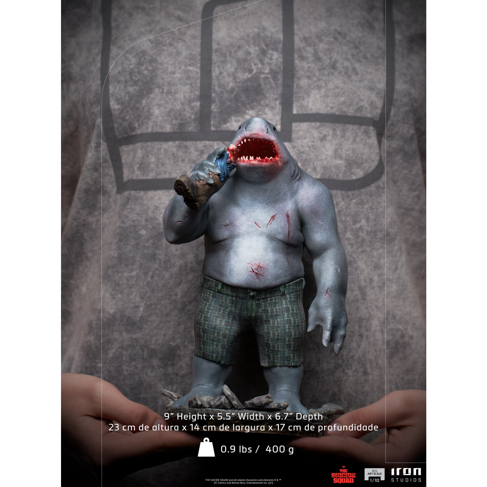 Iron Studios [Preorder] Iron Studios The Suicide Squad - King Shark  BDS Art Scale 1/10