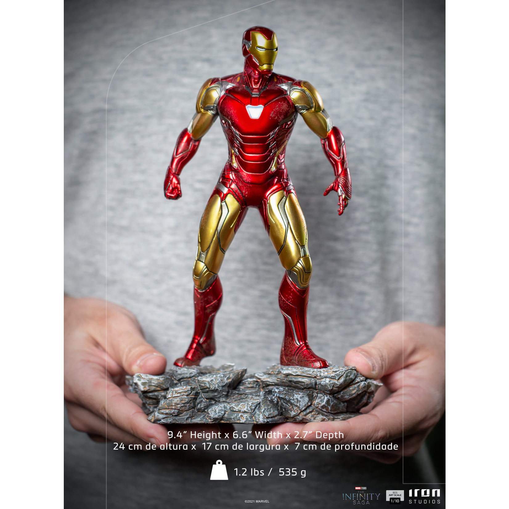 Iron Studios Iron Studios Iron Man Ultimate BDS Art Scale 1/10 - The Infinity Saga