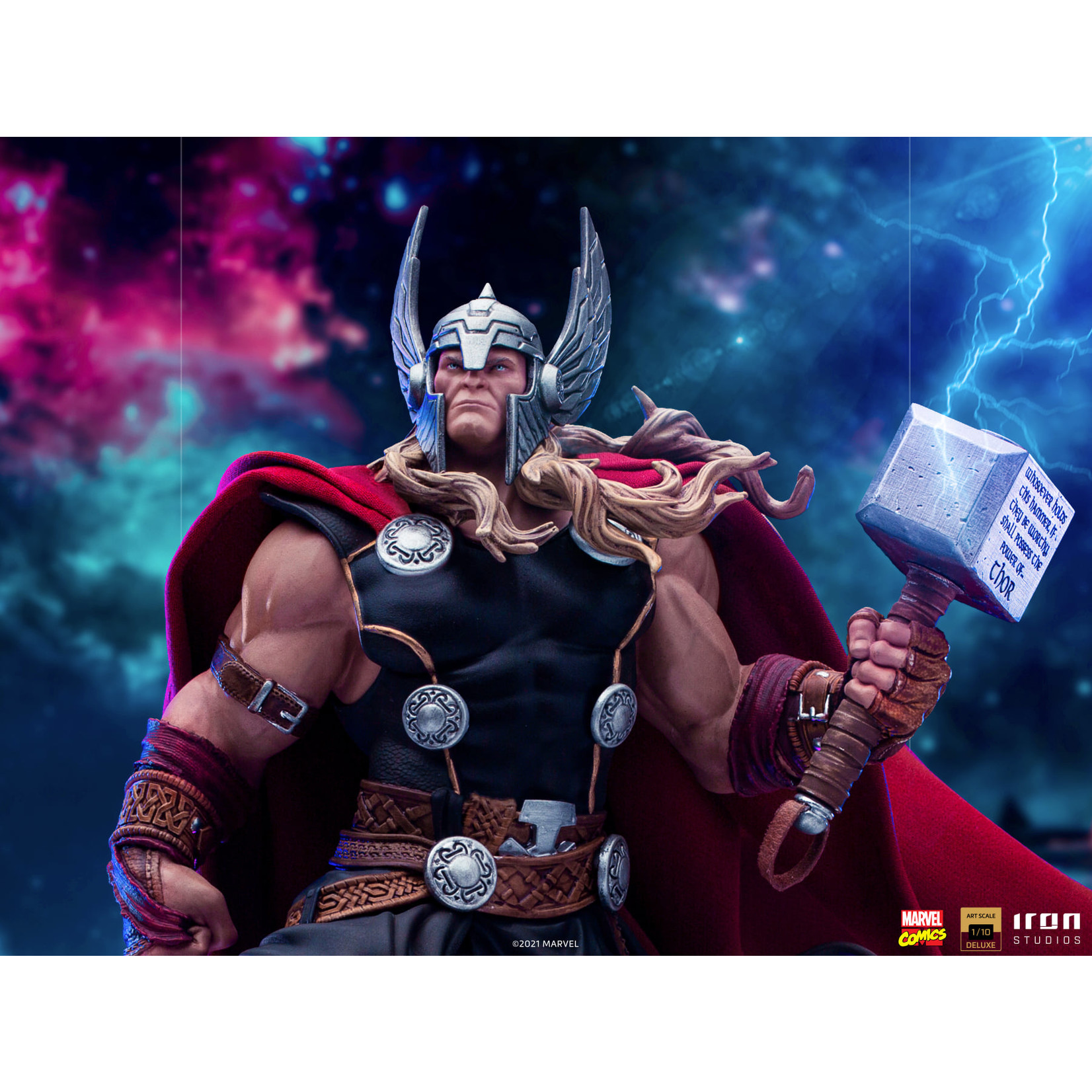 Iron Studios [Preorder] Iron Studios Thor Unleashed Deluxe - Art Scale 1/10 - Marvel Comics