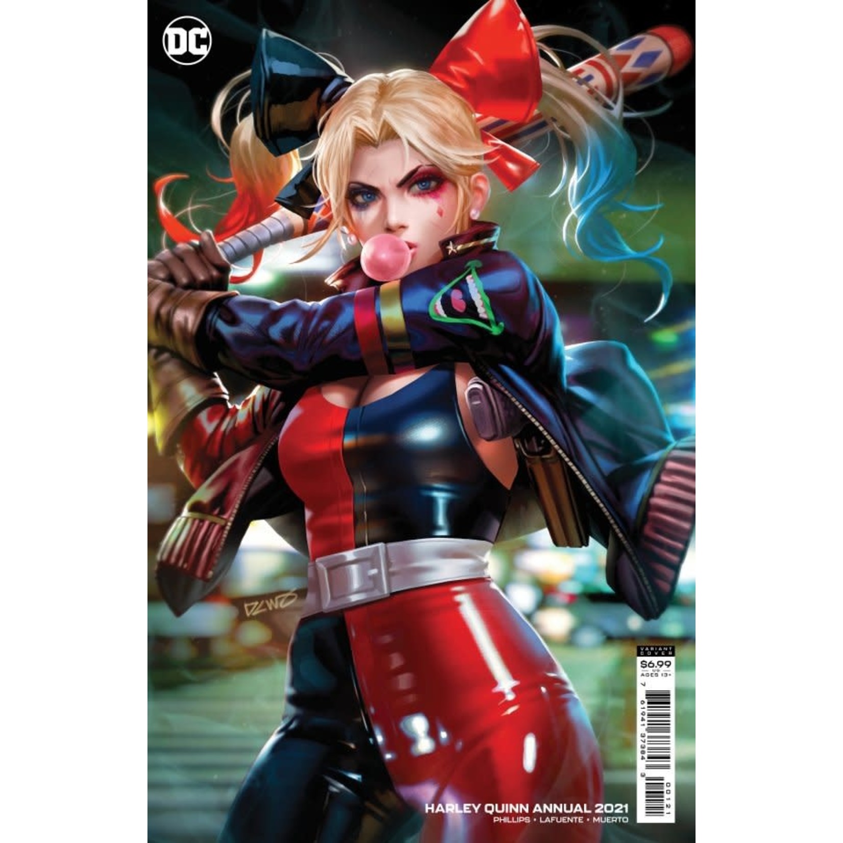 DC Comics Harley Quinn 2021 Annual Derrick Chew Card Stock Variant