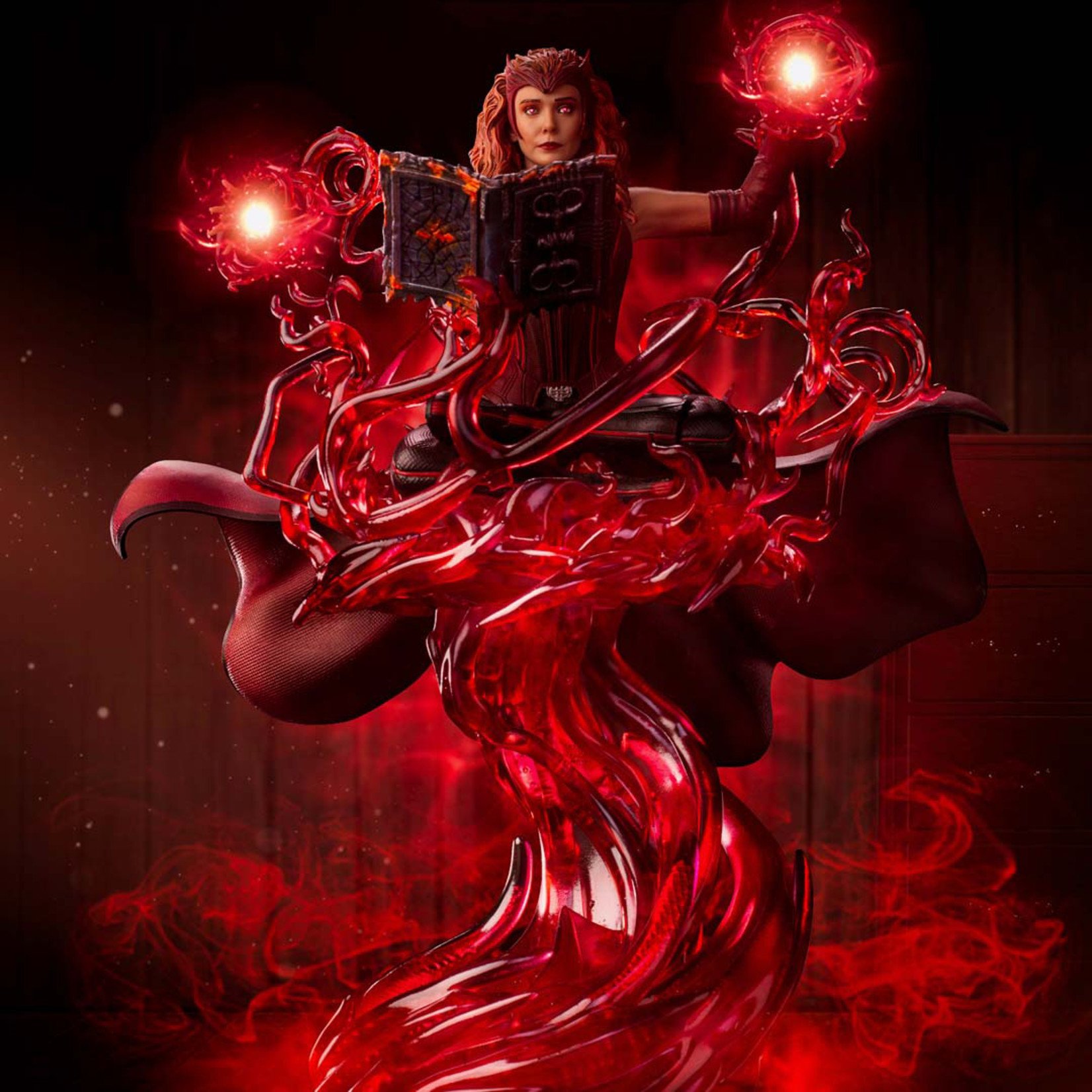 Iron Studios [Preorder] Scarlet Witch Deluxe Art Scale 1/10 – Wandavision