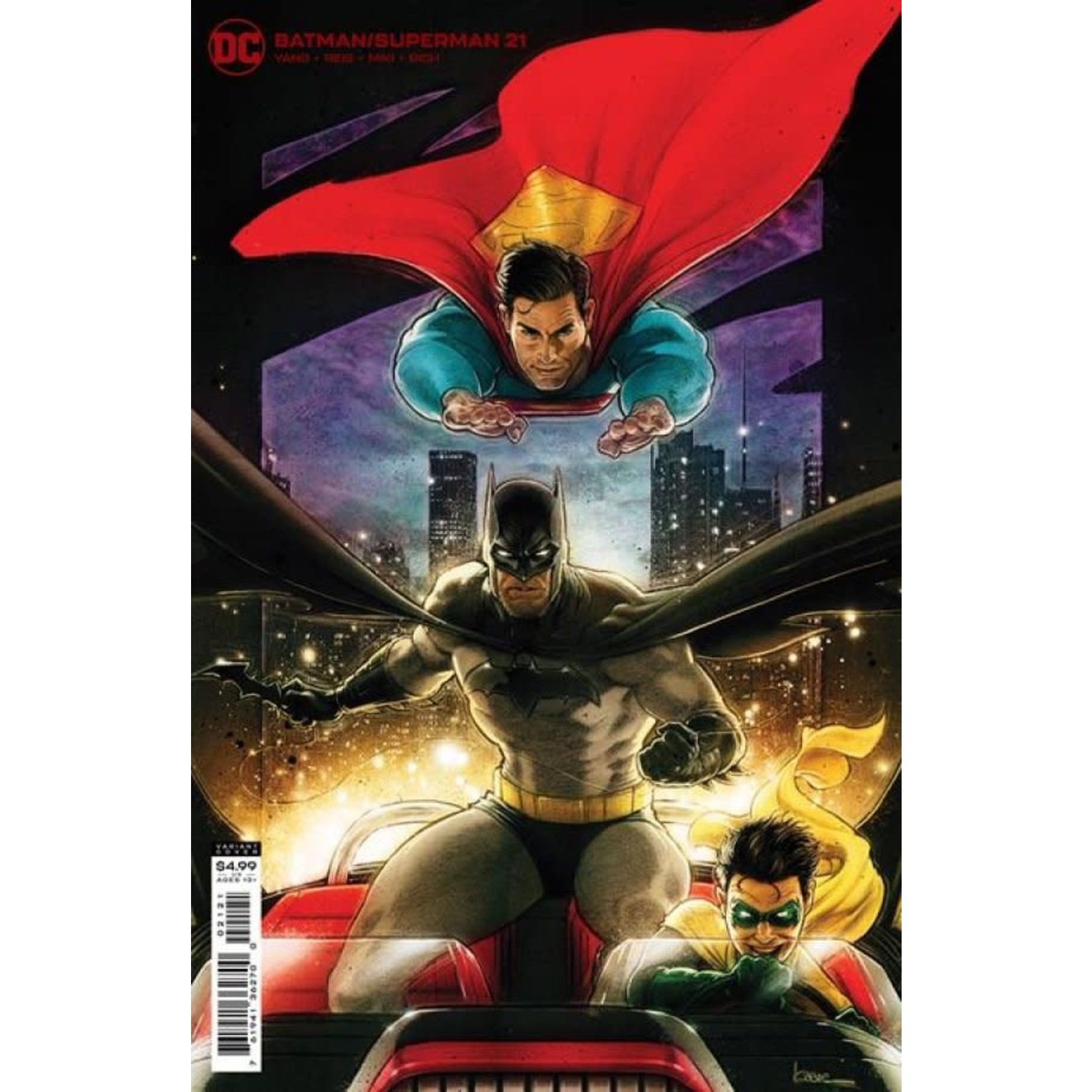 DC Comics Batman / Superman #21 Cover B Andrews
