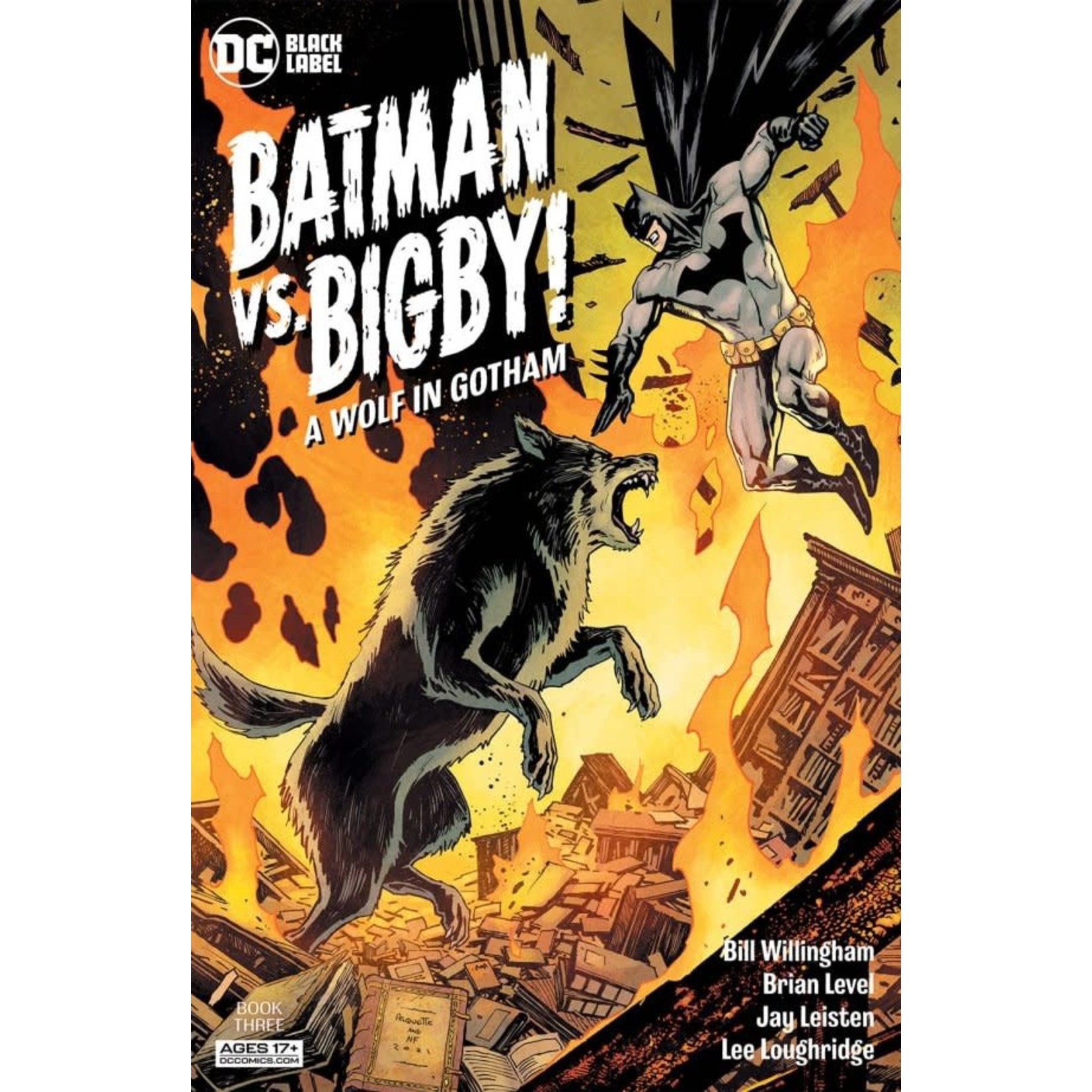 DC Comics Batman vs. Bigby! A Wolf in Gotham #3