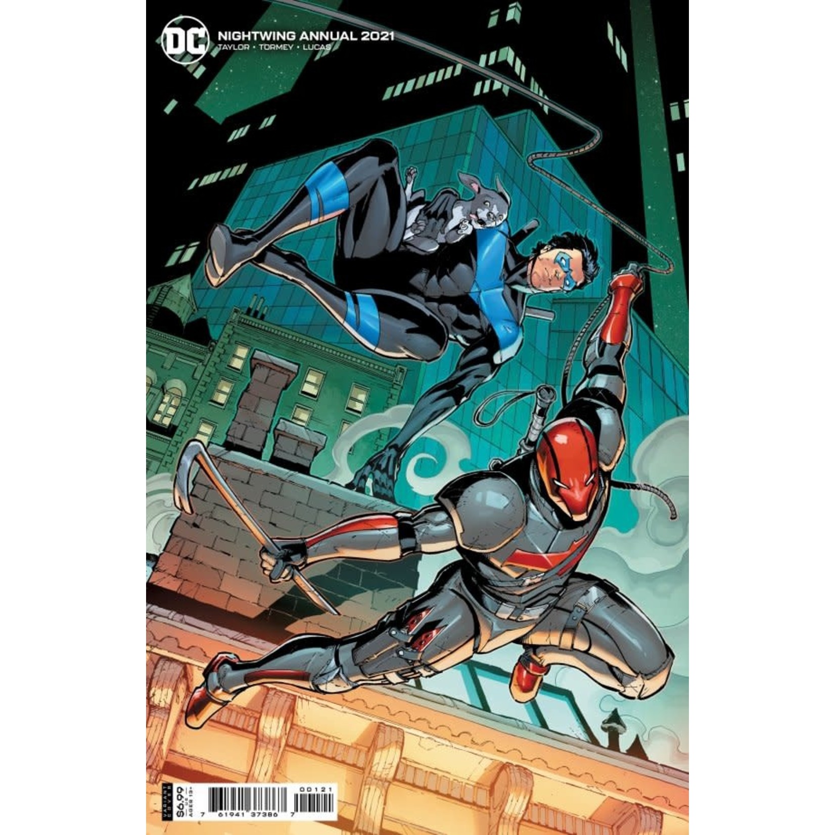 DC Comics Nightwing 2021 Annual #1 Cover B Dunbar Card Stock Variant