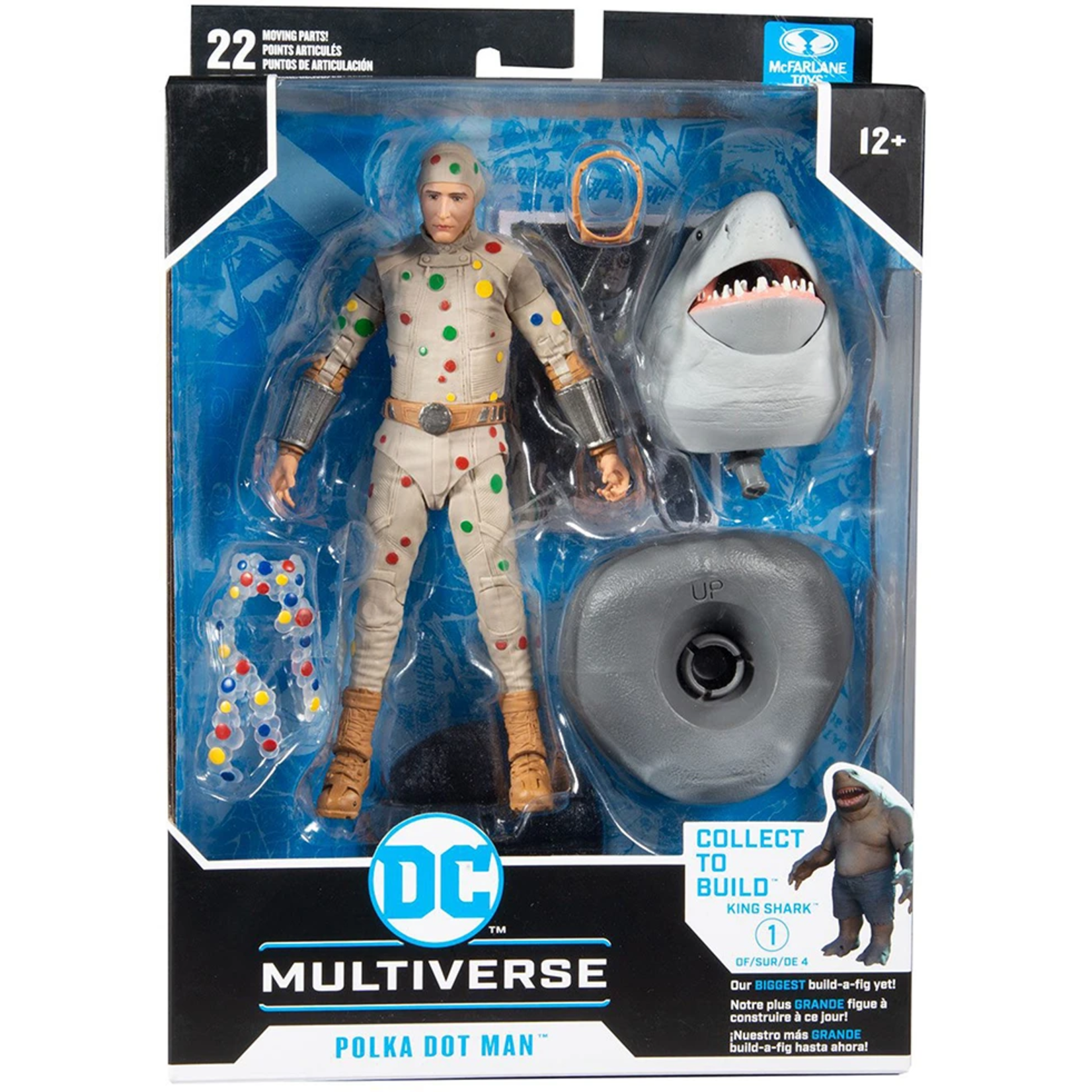 McFarlane Toys Copy of DC Multiverse Suicide Squad Action Figure BAF King Shark - Peacemaker