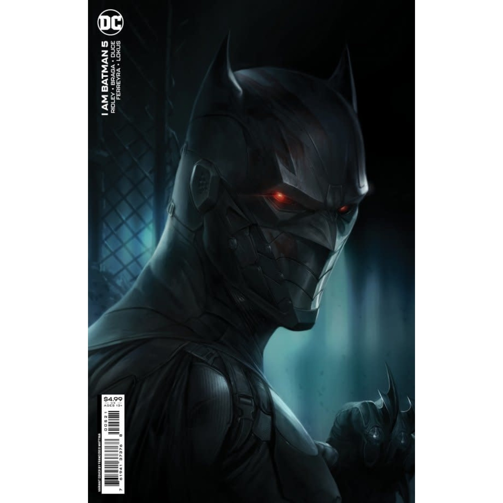 DC Comics I Am Batman #5 Cover B Francesco Mattina Card Stock Variant