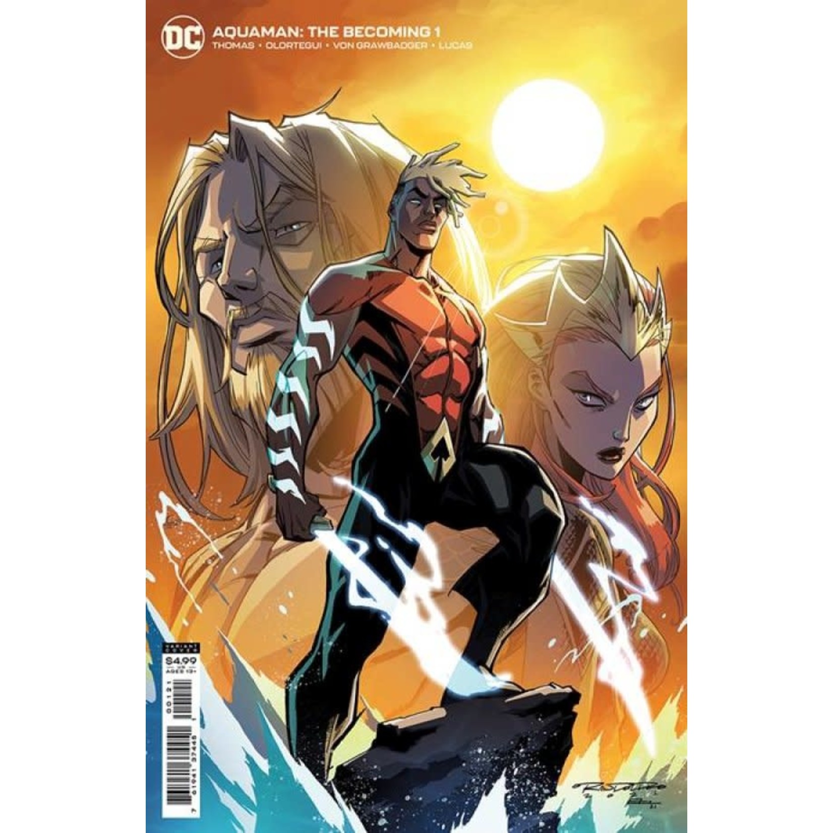 DC Comics Aquaman: The Becoming #1 Cover B Khary Randolph Card Stock Variant
