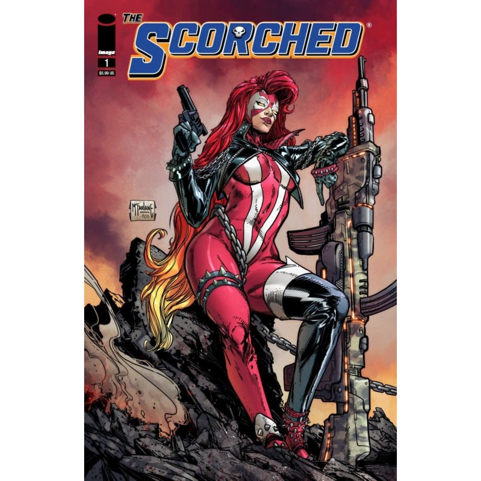 Image The Scorched #1 Cover D McFarlane