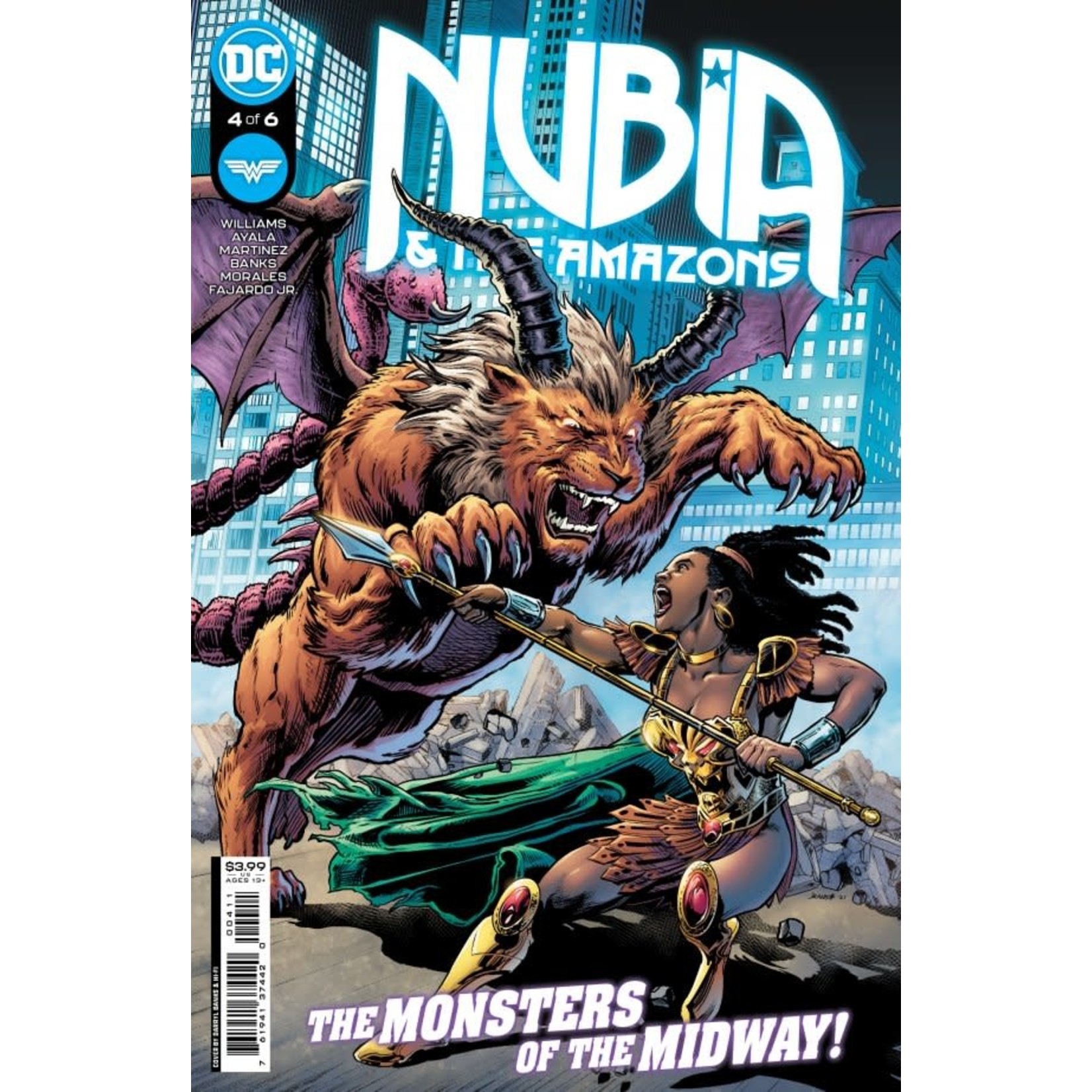 DC Comics Nubia and the Amazons #4