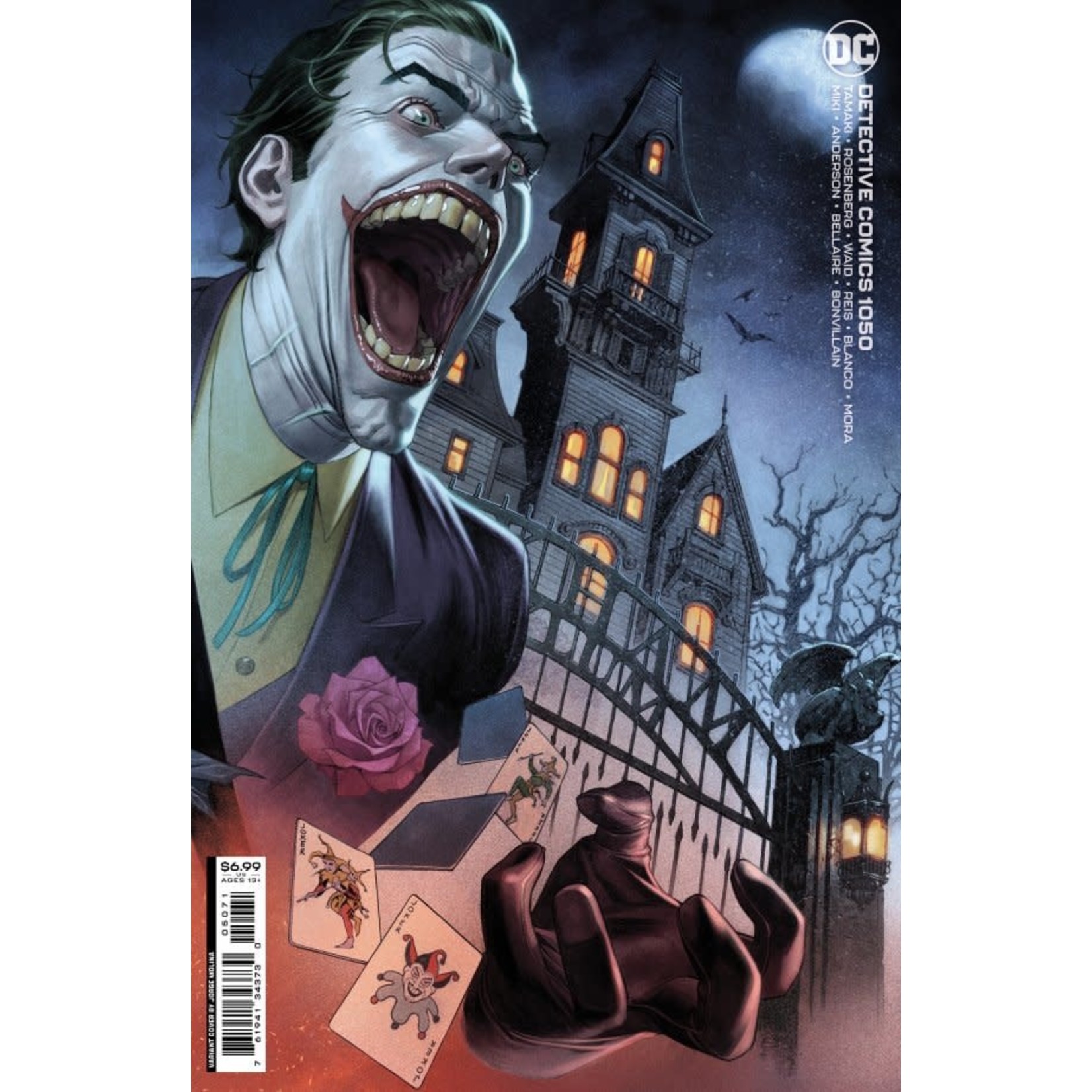 DC Comics Detective Comics #1050 Cover F Jorge Molina Connecting Legacy Card Stock Variant