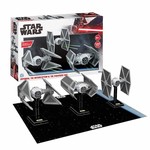 4D brand Star Wars Imperial Interceptor & TIE Fighter Model Kit Triple Pack Set