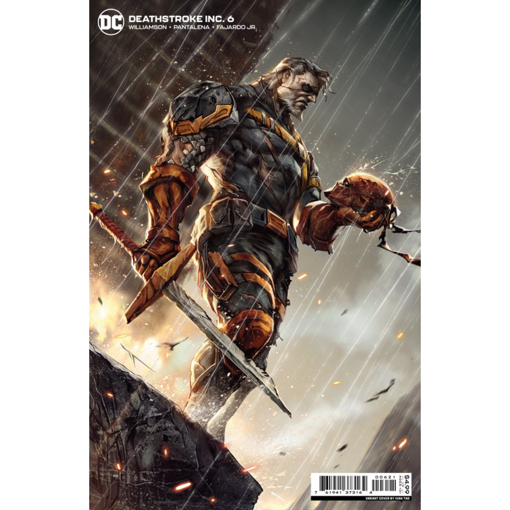 DC Comics Deathstroke Inc. #6 Cover B Ivan Tao Card Stock Variant