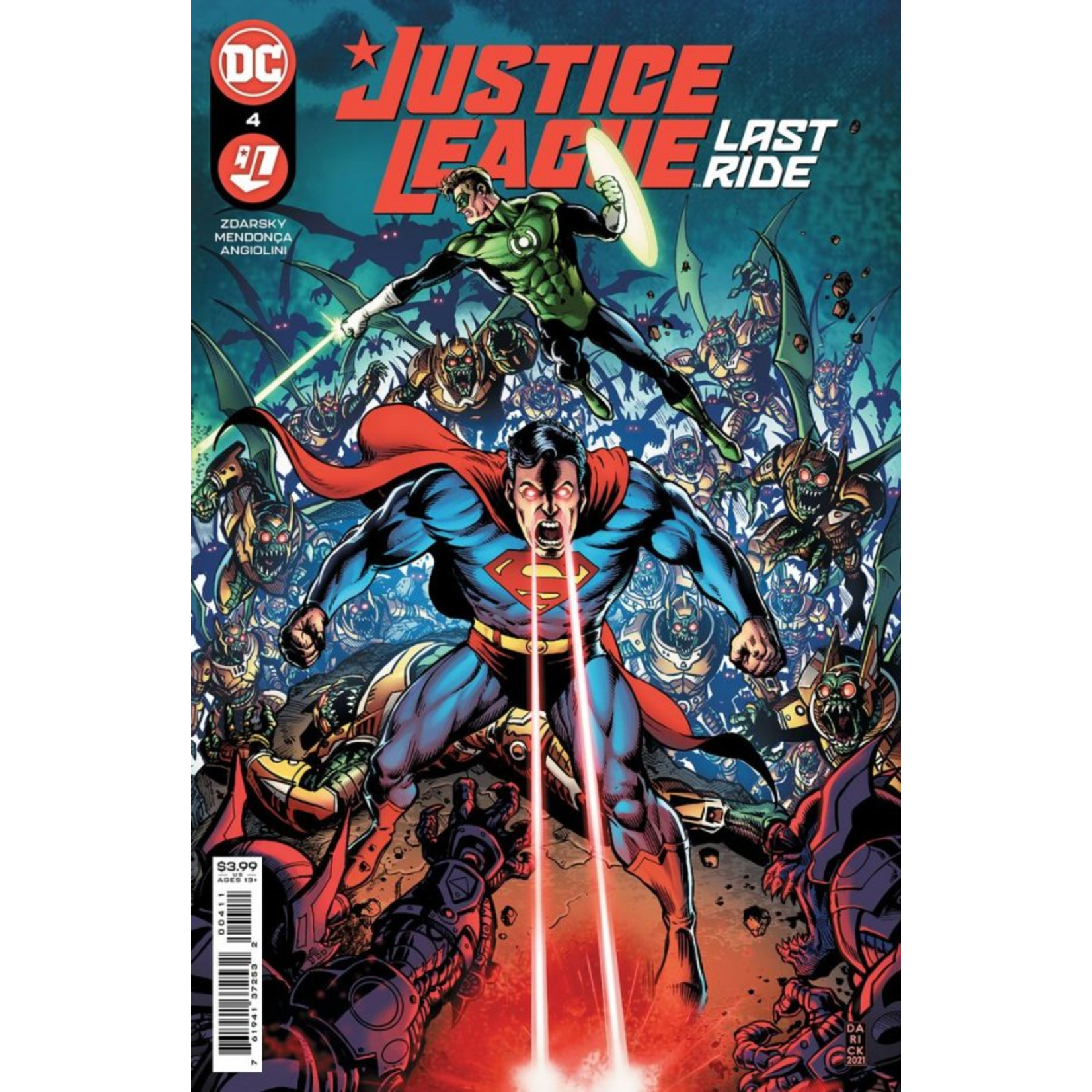 DC Comics Pack Justice League Last Ride 1-7