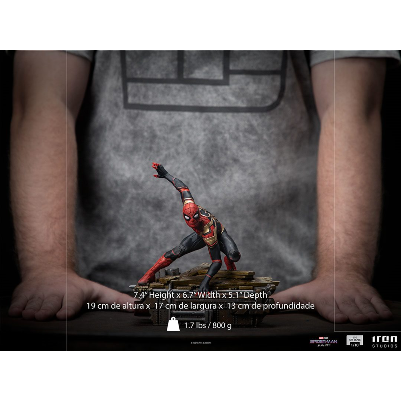 Iron Studios [Preorder] Spider-Man Peter #1 - Spider-Man No Way Home - BDS Art Scale 1/10