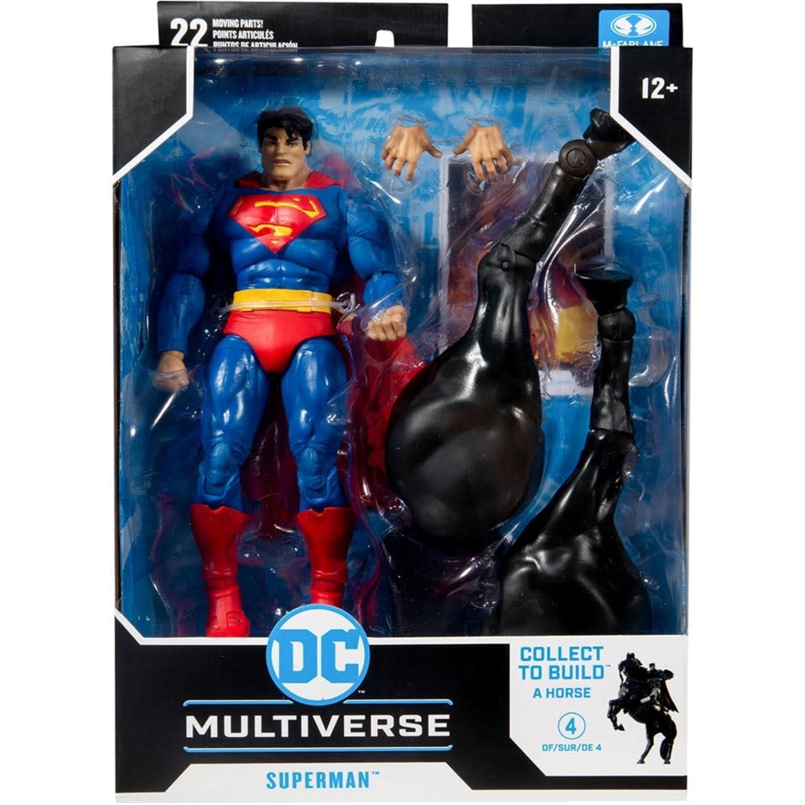 McFarlane Toys DC Multiverse The Dark Knight Returns 7 Inch Action Figure BAF Batman Horse - Superman