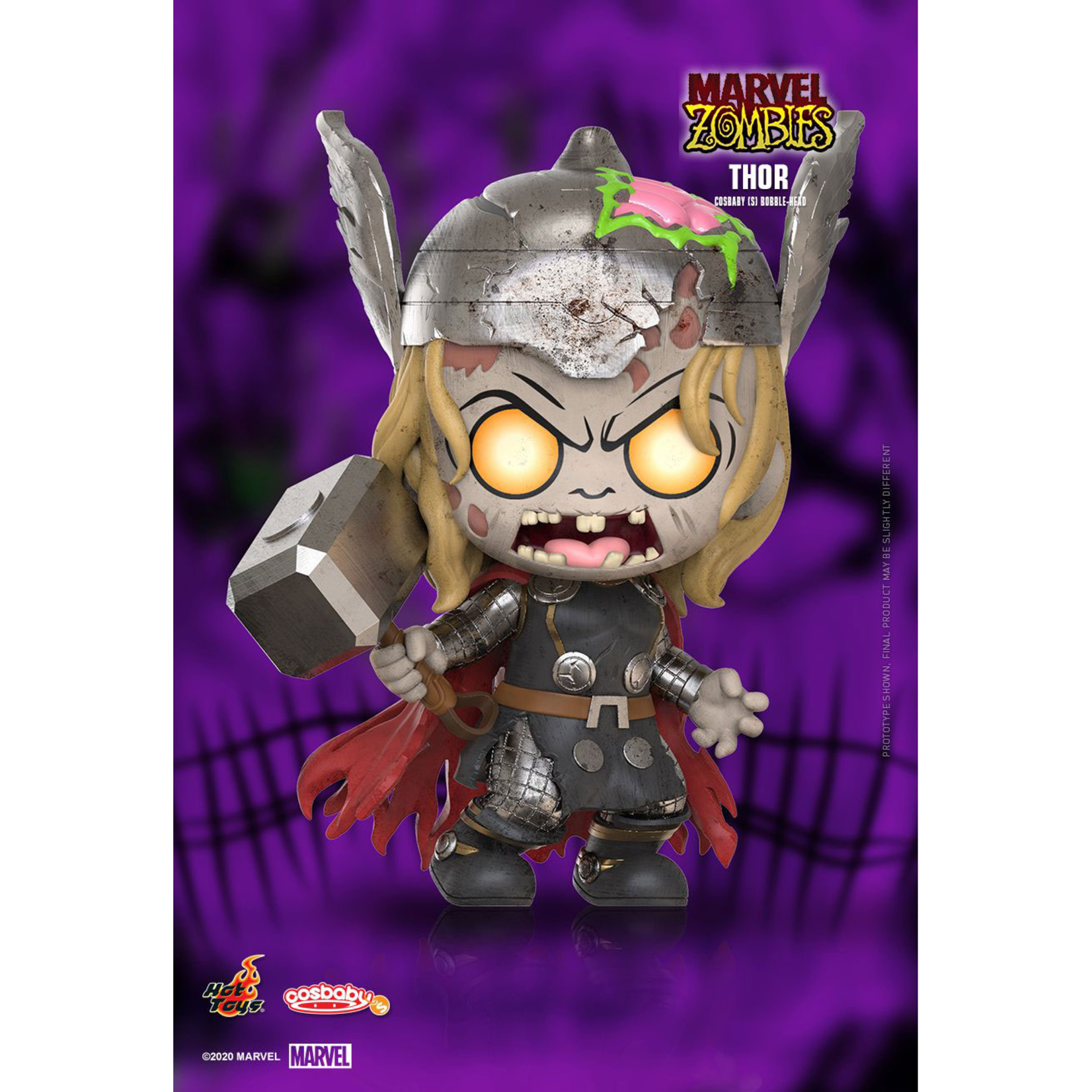 Hot Toys Marvel Zombies - Thor - Hot Toys Cosbaby